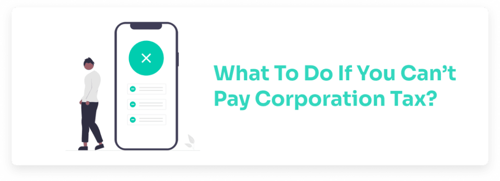 Cant Pay Corporation Tax
