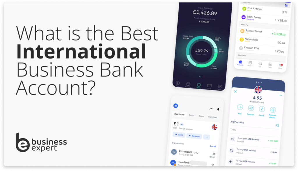 best international business bank accounts illustration