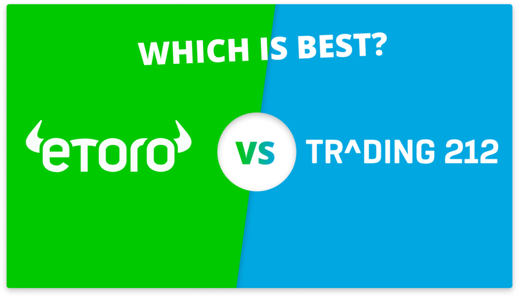 eToro vs Trading 212 illustration