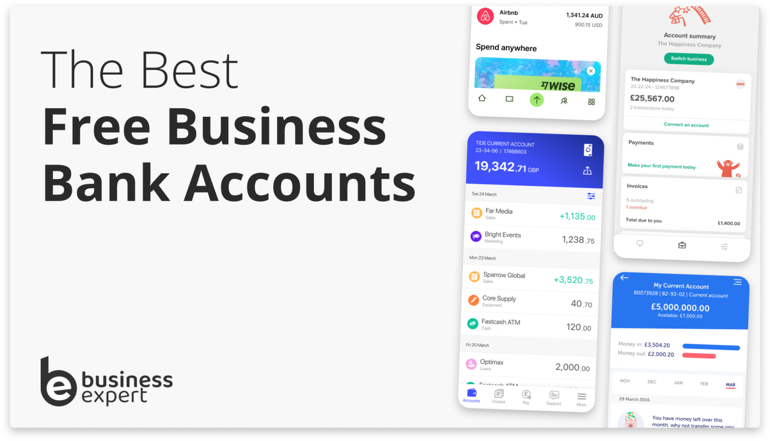 The Best Free Business Bank Accounts May 2024
