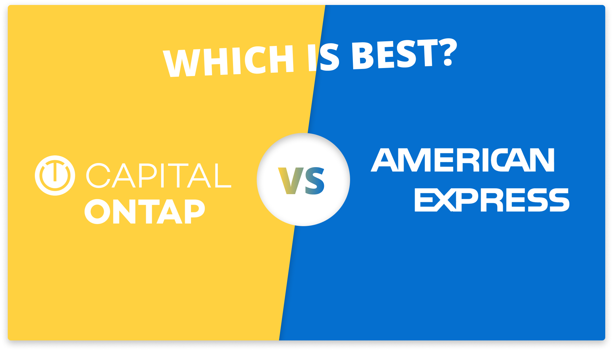 Capital on Tap vs American Express Business Credit Cards Business Expert