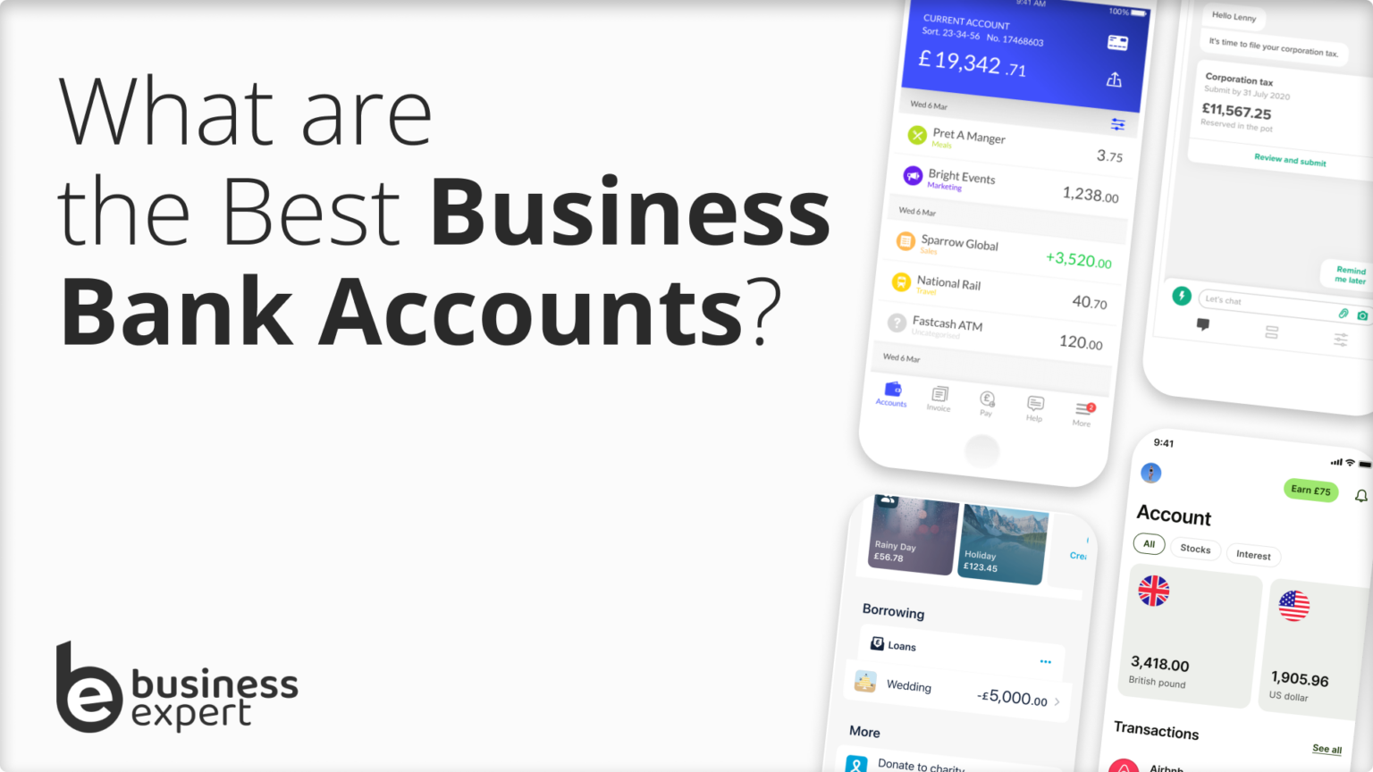 Best Business Bank Accounts March 2025 Business Expert