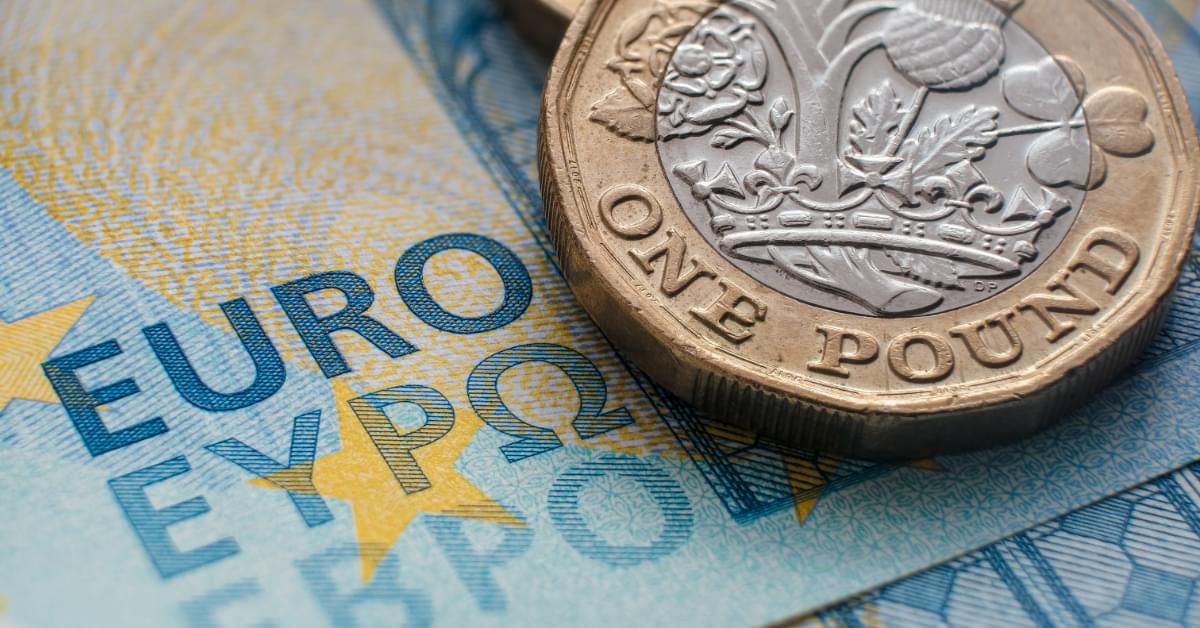 Change euros to pounds discount