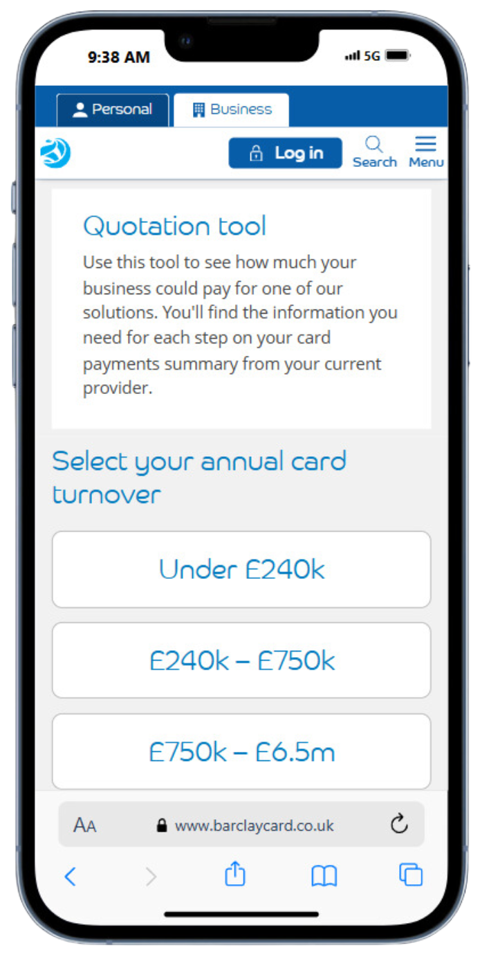 barclaycard get started